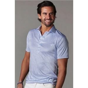 Collars & Co. Semi-Spread Collar Short-Sleeve Relaxed Polo